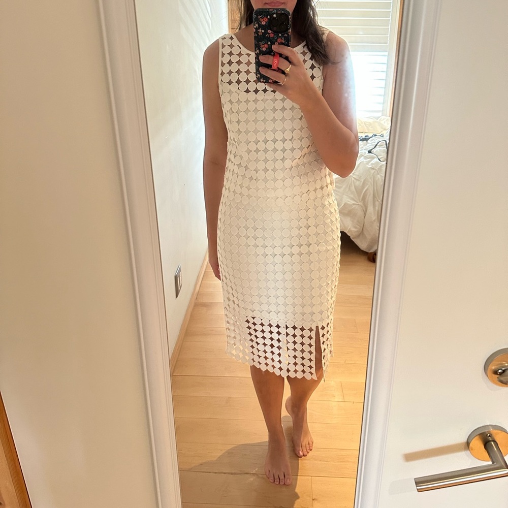 White House black market set. Skirt and top with lining